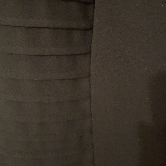 Calvin Klein little black dress with pleated a detailing size 6 - Picture 2 of 2